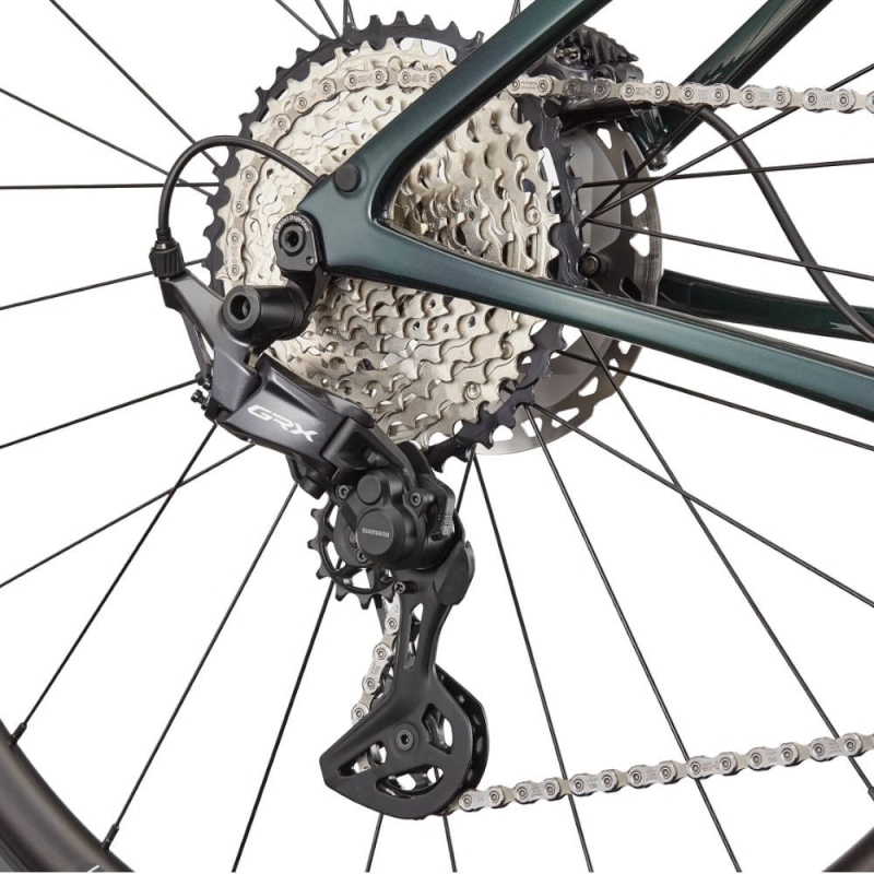 Rower gravel Cannondale Topstone Carbon 2 Lefty zielony