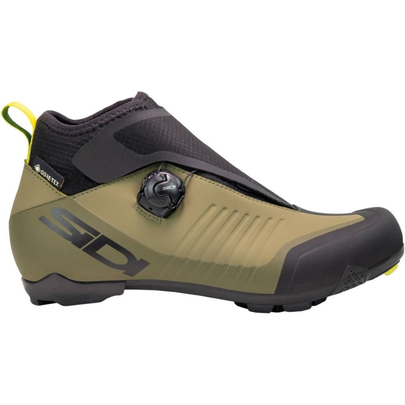 Buty MTB zimowe Sidi Hiemx zielono-czarne