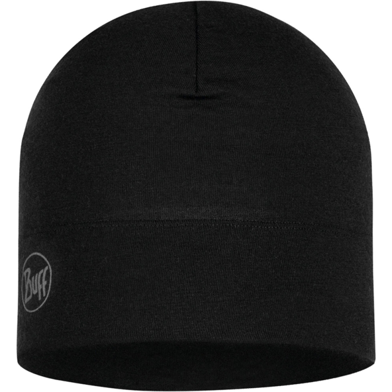 Czapka zimowa Buff Merino Midweight Solid Black