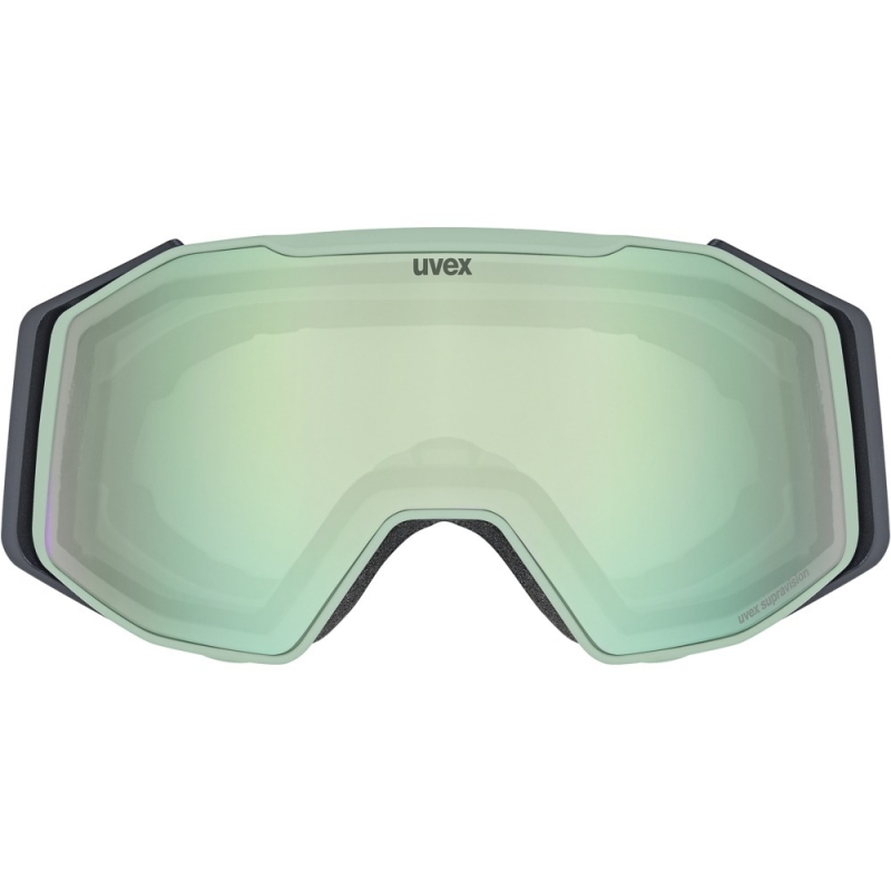 Gogle narciarskie Uvex Gravity FM czarno-zielone