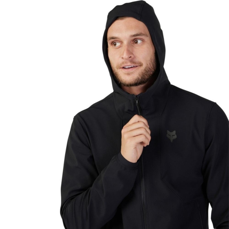 Bluza rowerowa Fox Ranger Fire czarna