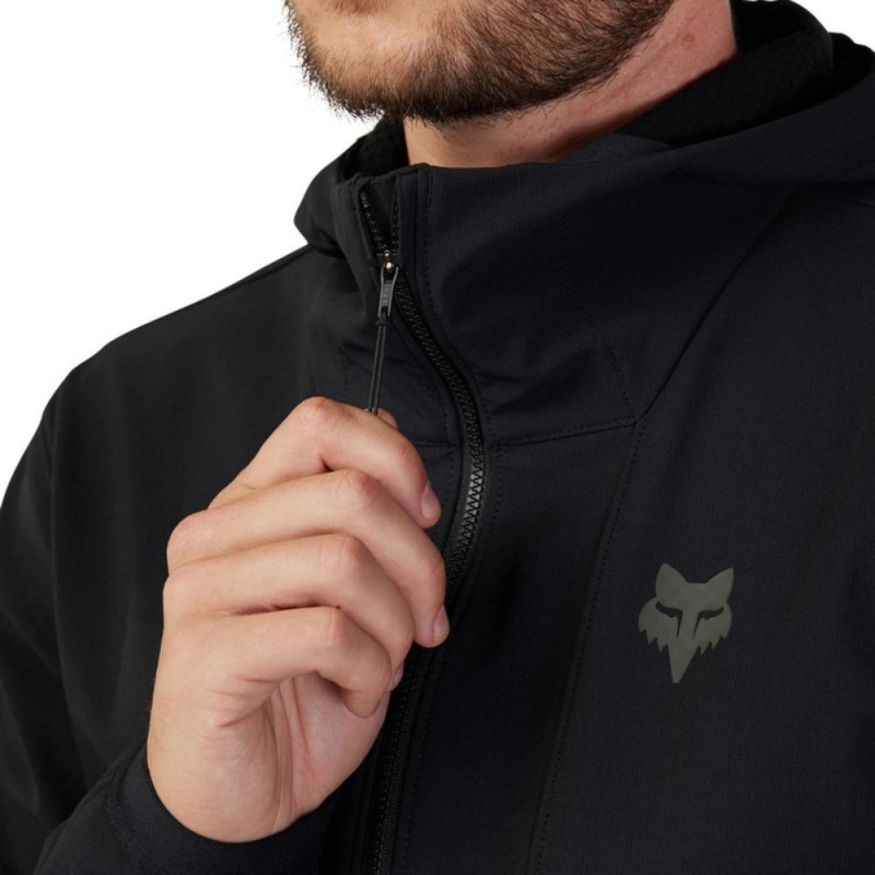 Bluza rowerowa Fox Ranger Fire czarna
