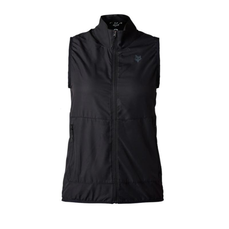 Kamizelka rowerowa damska Ranger Lady Ranger Wind czarna