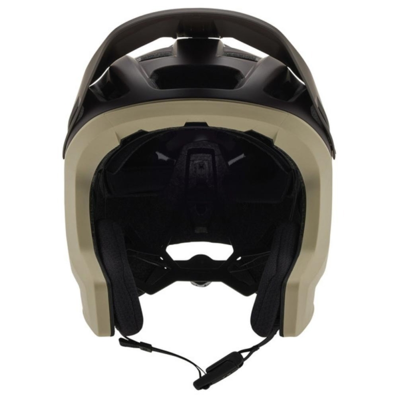 Kask rowerowy Fox Dropframe Pro NYF MIPS beżowy