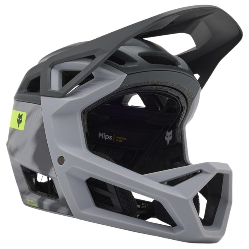 Kask rowerowy Fullface Fox Proframe RS Taunt MIPS szary