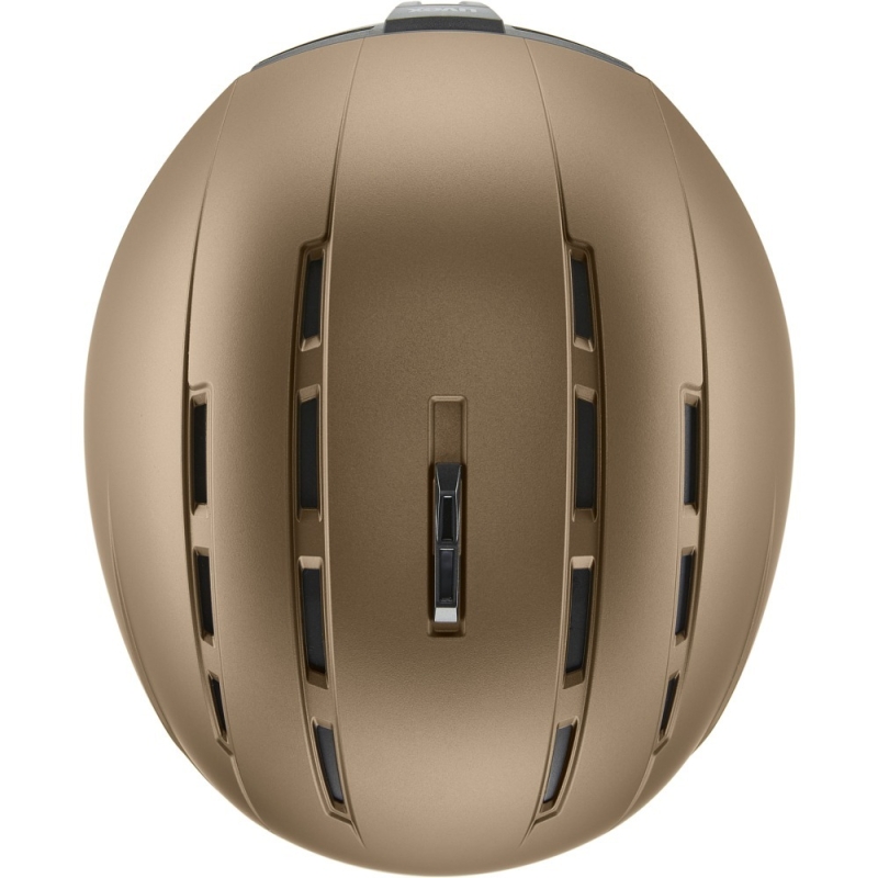 Kask narciarski Uvex Stance brązowy