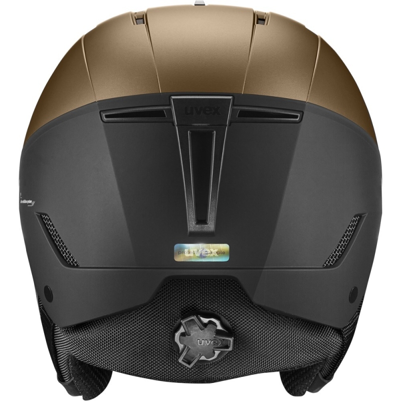 Kask narciarski Uvex Stance brązowy