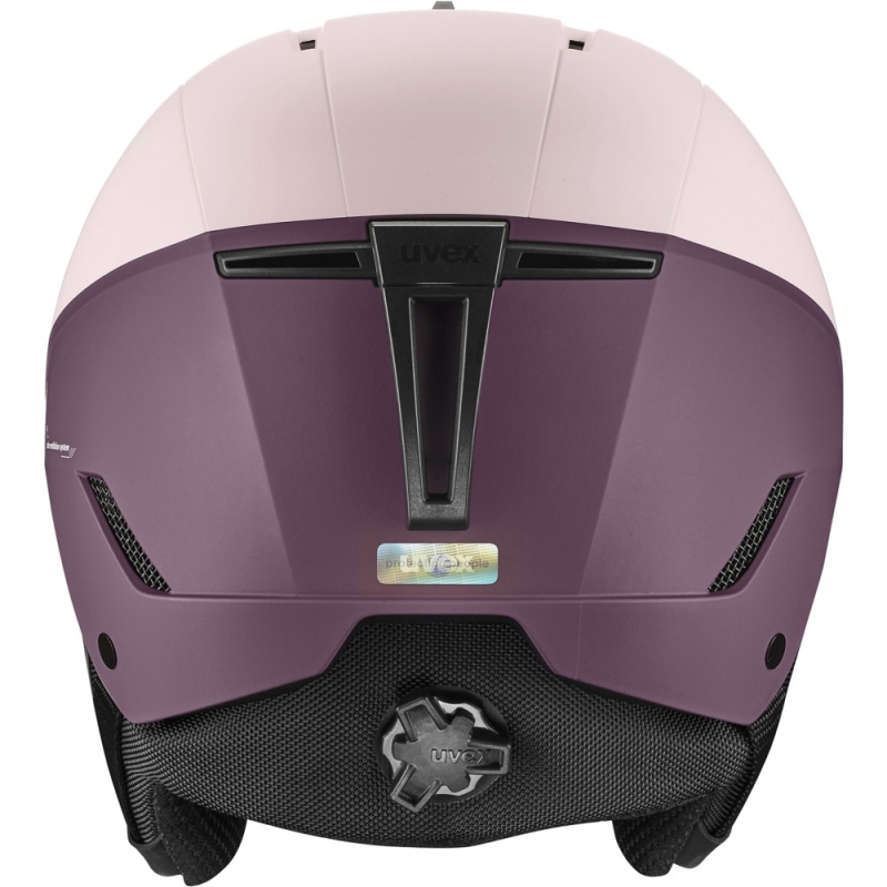 Kask narciarski Uvex Stance fioletowy