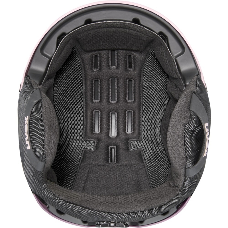 Kask narciarski Uvex Stance fioletowy