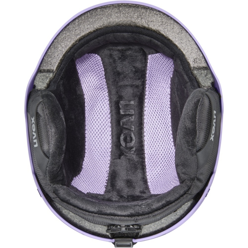 Kask narciarski Uvex Wanted fioletowy