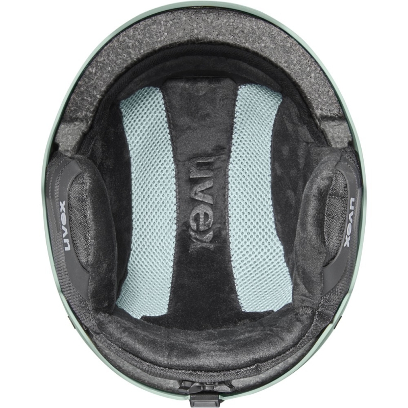 Kask narciarski Uvex Wanted zielony