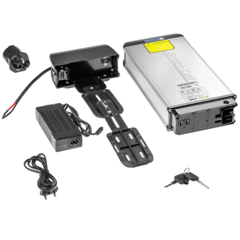 Bateria do roweru elektrycznego na bagażnik Greencell Rear Rack 540 Wh (2 Pin)