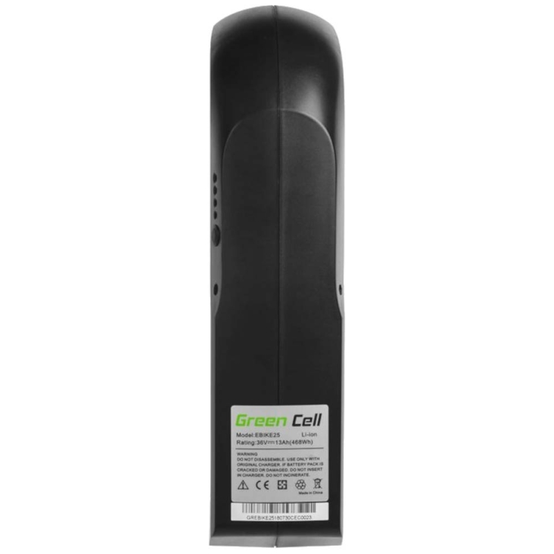 Bateria do roweru elektrycznego na ramę Greencell Down Tube 468 Wh (GX16-2P)