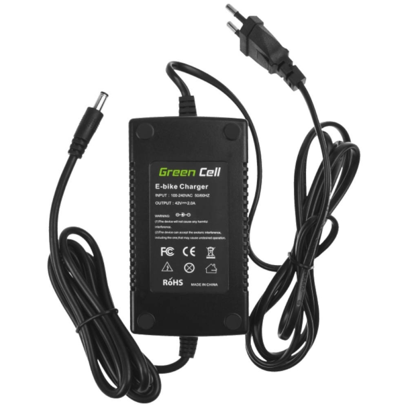 Ładowarka do roweru elektrycznego Greencell 42 V 2 A