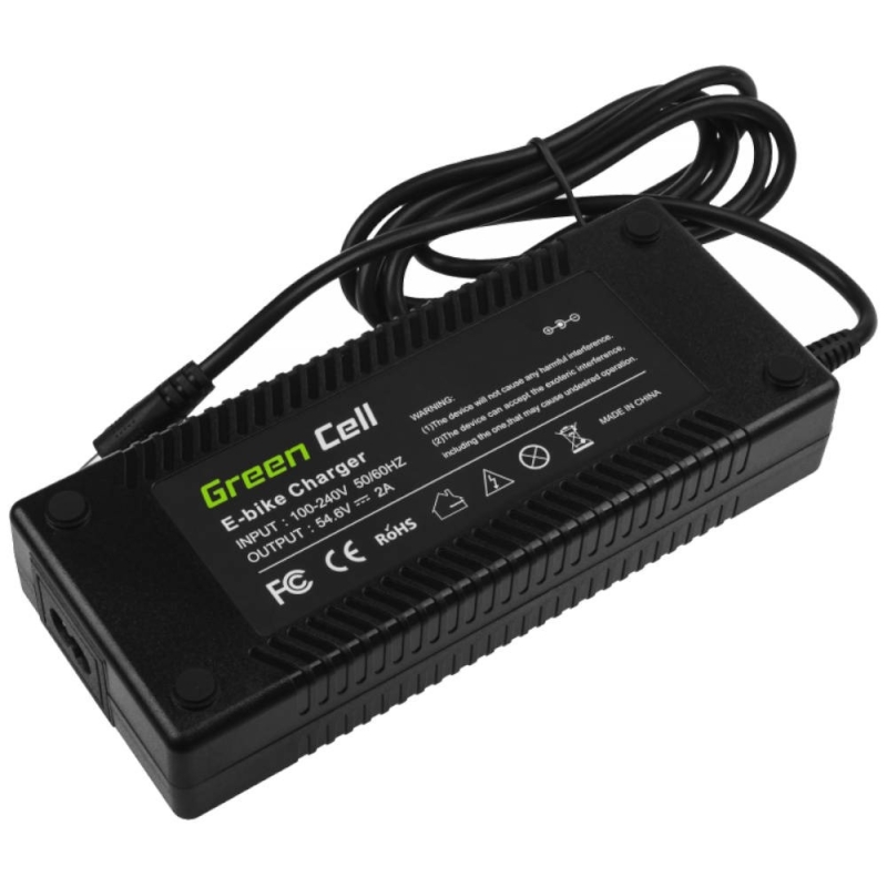 Ładowarka do roweru elektrycznego Greencell 54,6 V 2 A