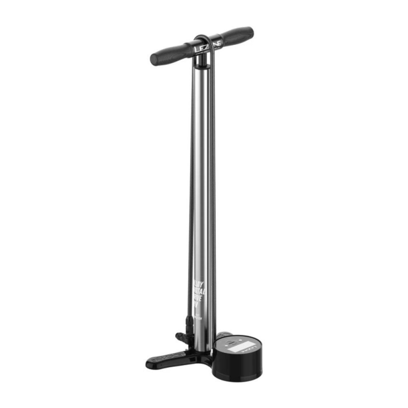 Pompka podłogowa Lezyne Alloy HV Digital Drive 3.5 srebrna