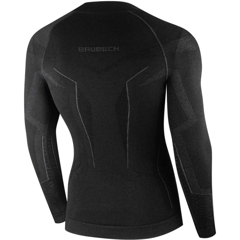 Komplet bielizny termoaktywnej Brubeck Extreme Merino czarny