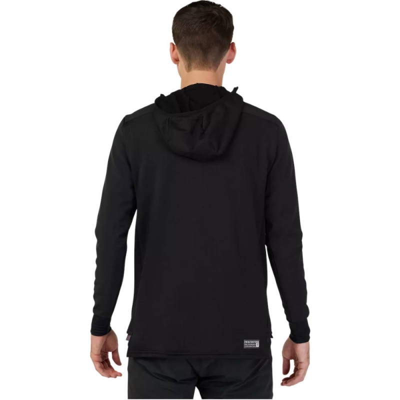Bluza rowerowa Fox Defend Thermal Hoodie czarna