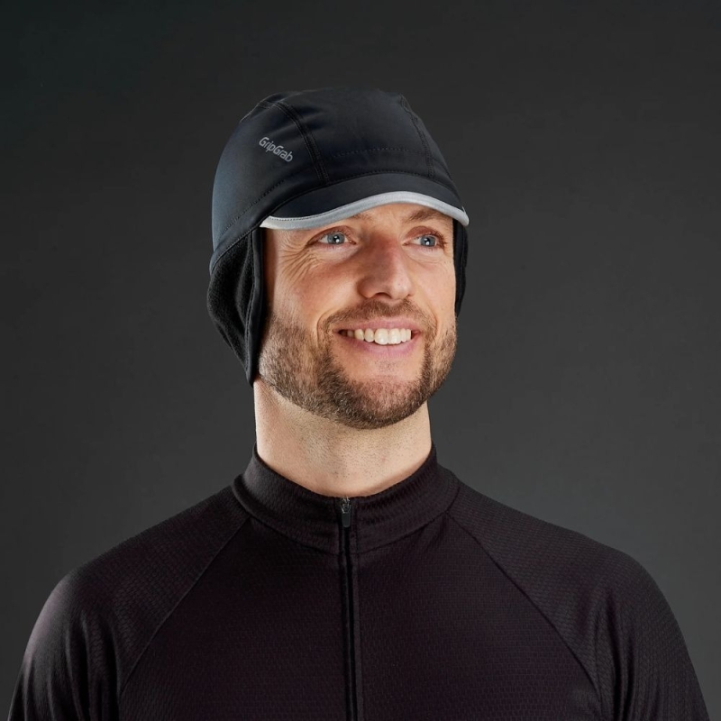 Czapka pod kask GripGrab Belgian Style Thermal Windproof Winter czarna