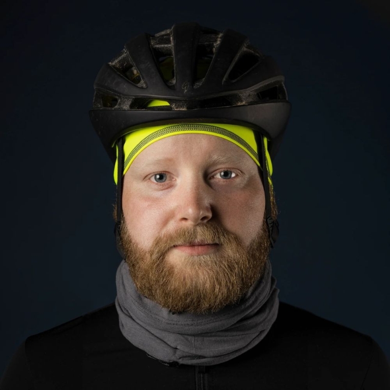 Czapka pod kask GripGrab Thermo żółta