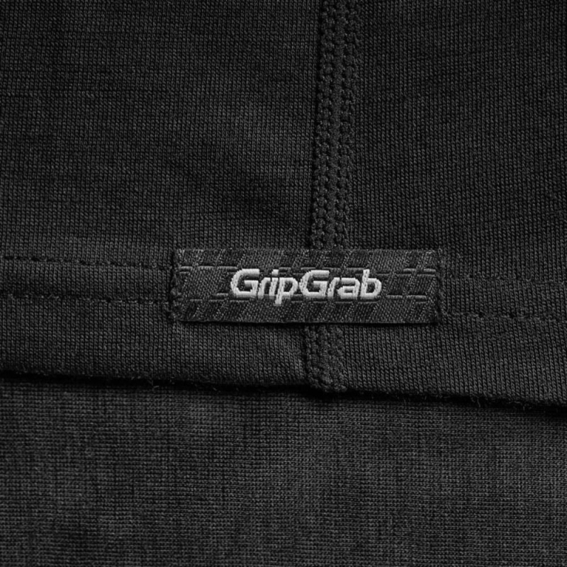 Koszulka termoaktywna z długim rękawem GripGrab Merino Blend Thermal czarna
