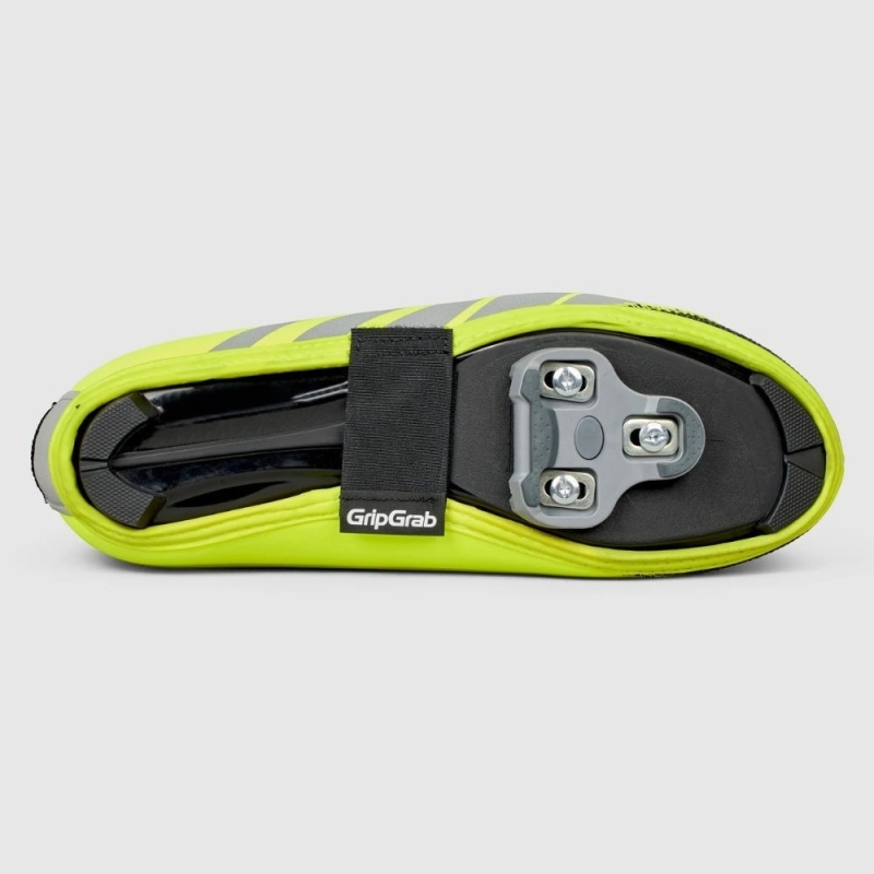 Ochraniacze na buty GripGrab RaceThermo Waterproof Winter Road żółte