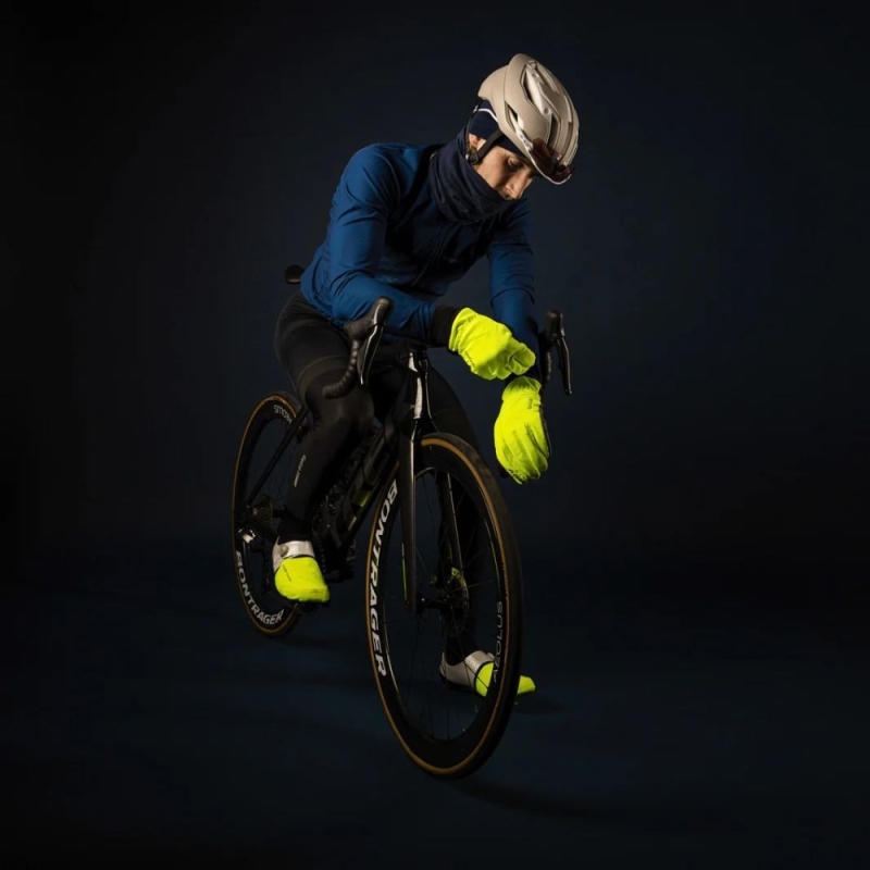 Rękawiczki długie GripGrab Windster 2 Windproof Winter żółte