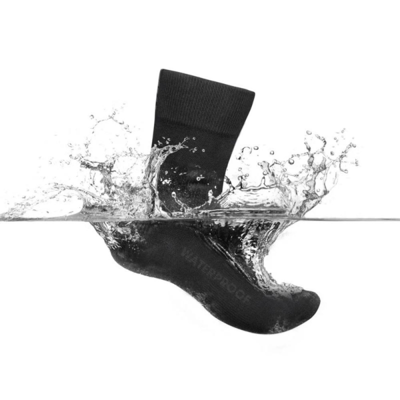 Skarpetki GripGrab Lightweight Waterproof czarne