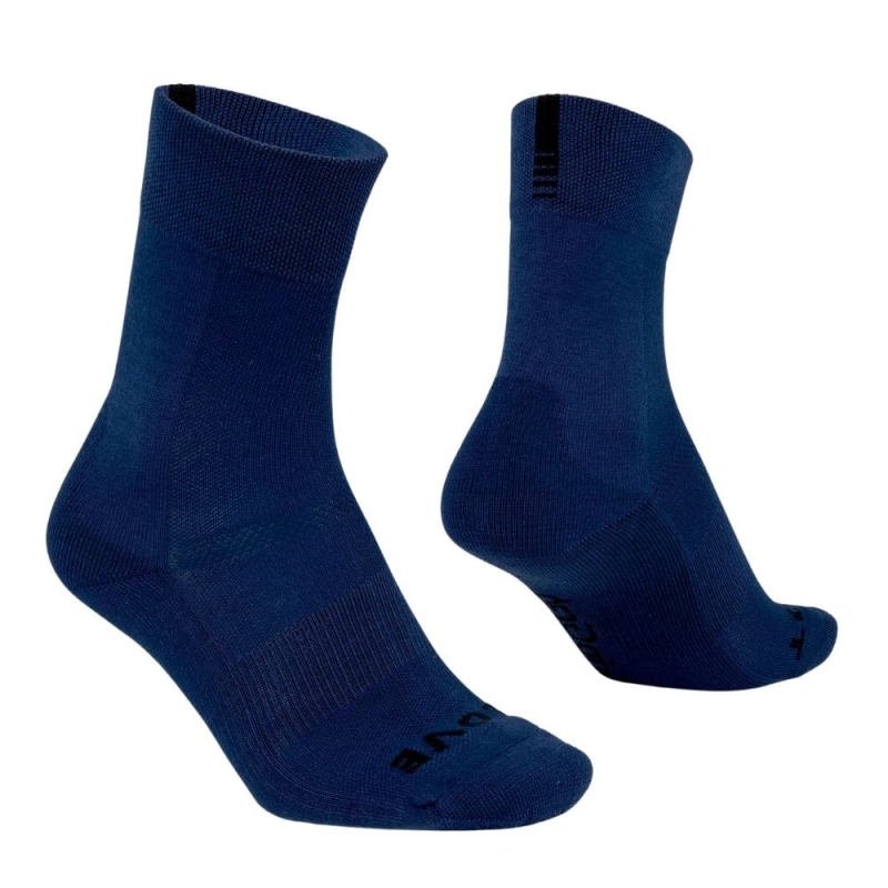 Skarpetki GripGrab Thermo SL Winter granatowe
