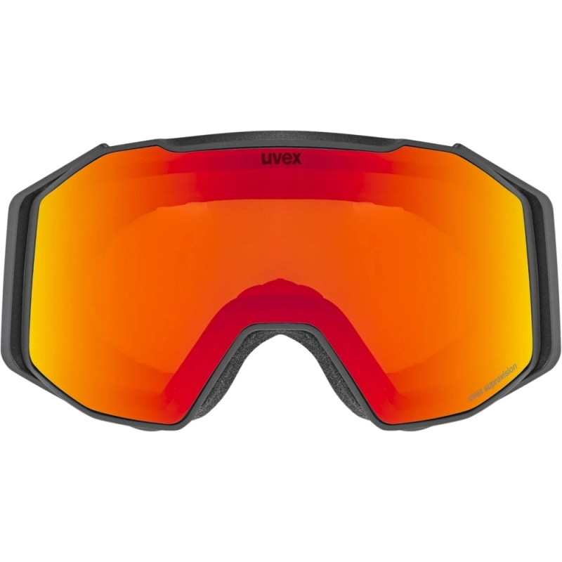Gogle narciarskie Uvex Gravity FM czarno-czerwone