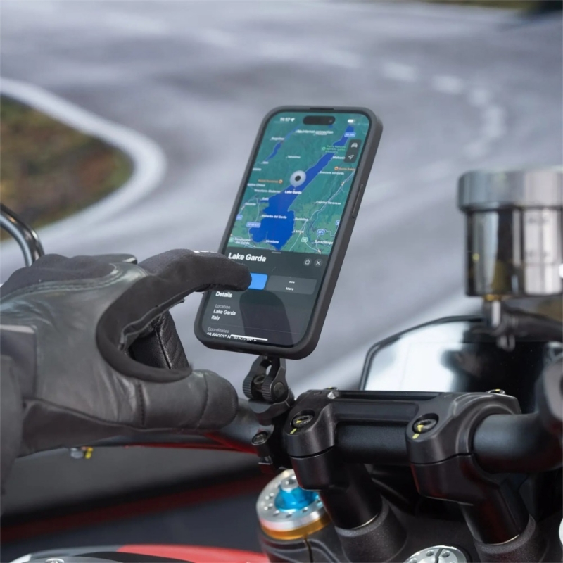 Uchwyt motocyklowy na kierownicę SP Connect SPC+ Moto Mount 3D