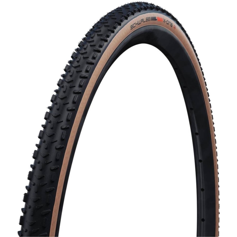 Opona zwijana Schwalbe X-One R 28 Addix Race SR czarno-brązowa