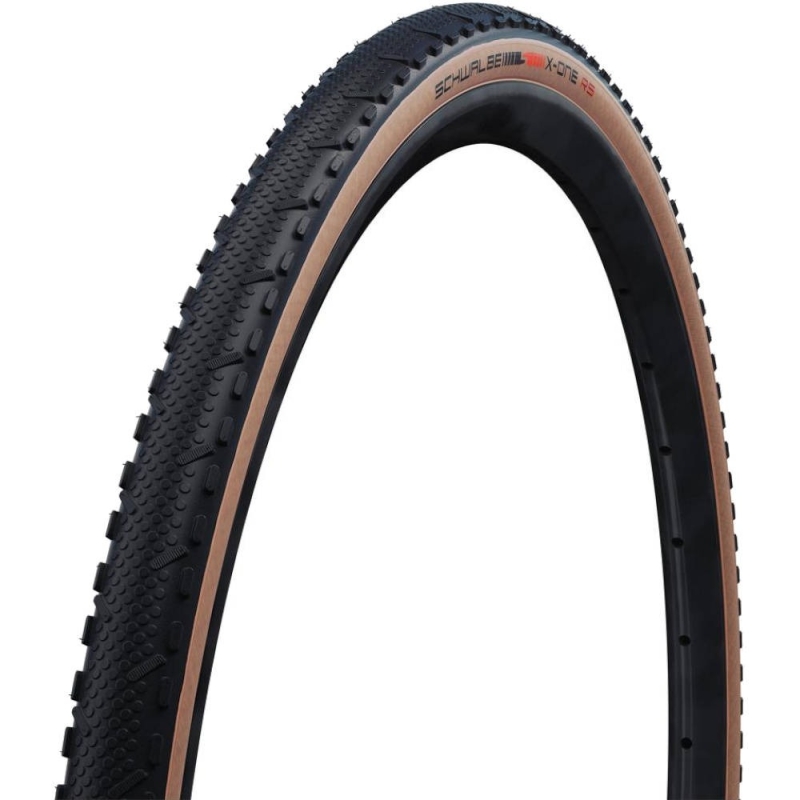 Opona zwijana Schwalbe X-One RS 28 Addix Race SR czarno-brązowa