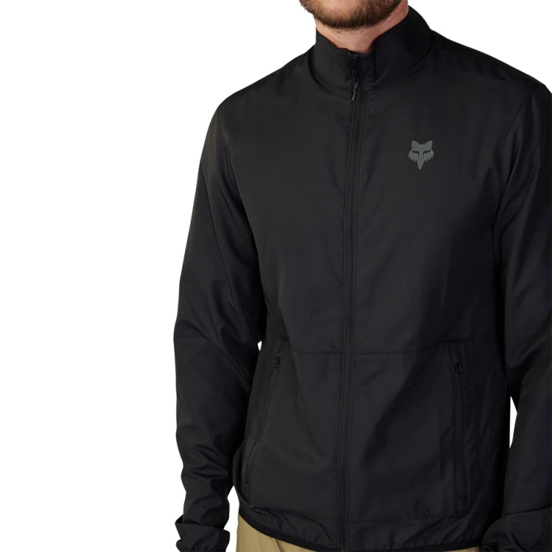 Kurtka rowerowa Fox Ranger Wind czarna