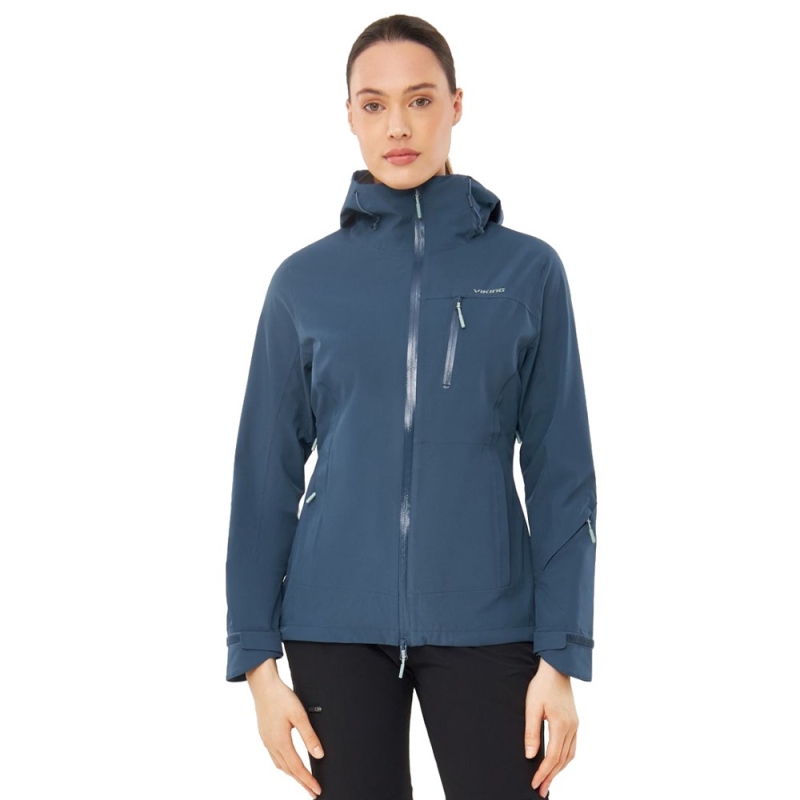 Kurtka damska Viking Trek Pro 2.0 Lady granatowa