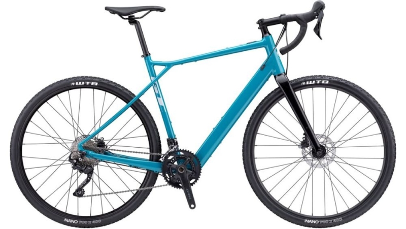 Rower elektryczny GT e-Grade BOLT niebieski