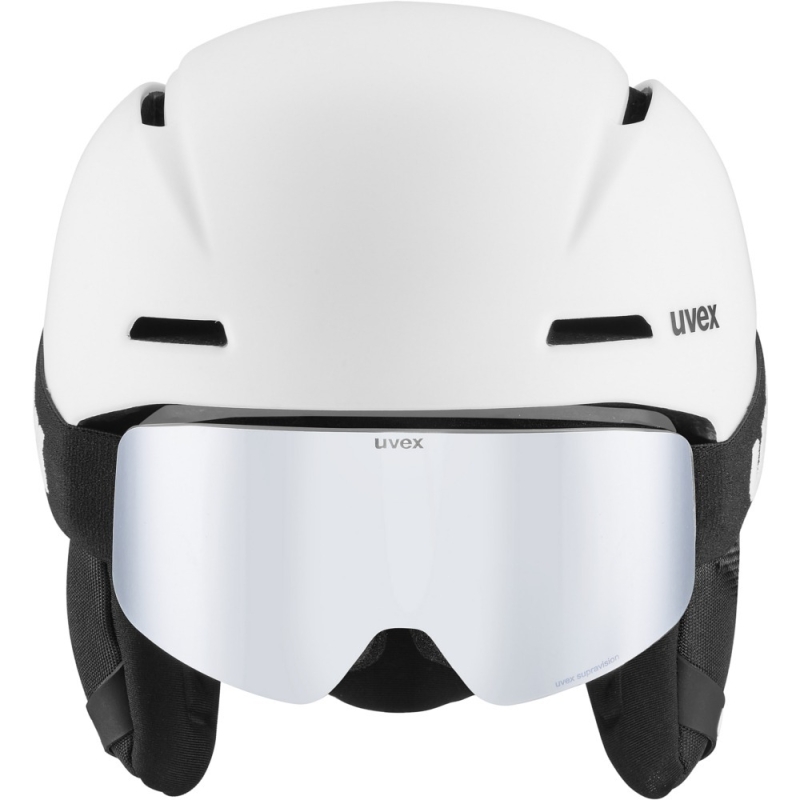 Kask narciarski dziecięcy Uvex Viti Set biały
