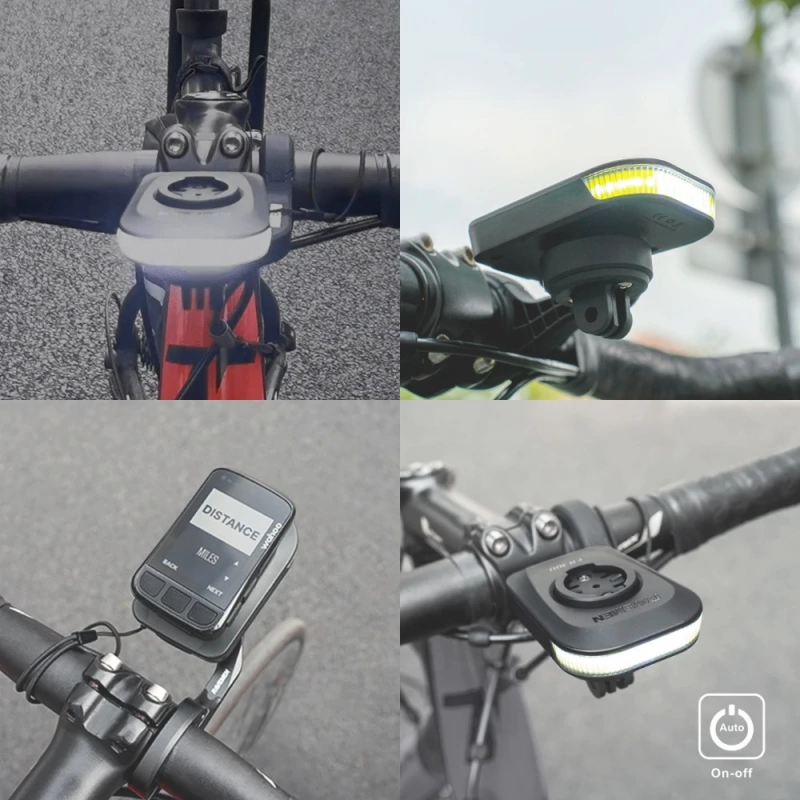 Lampka przednia Ravemen FR300 do nawigacji Garmin, Wahoo i Bryton