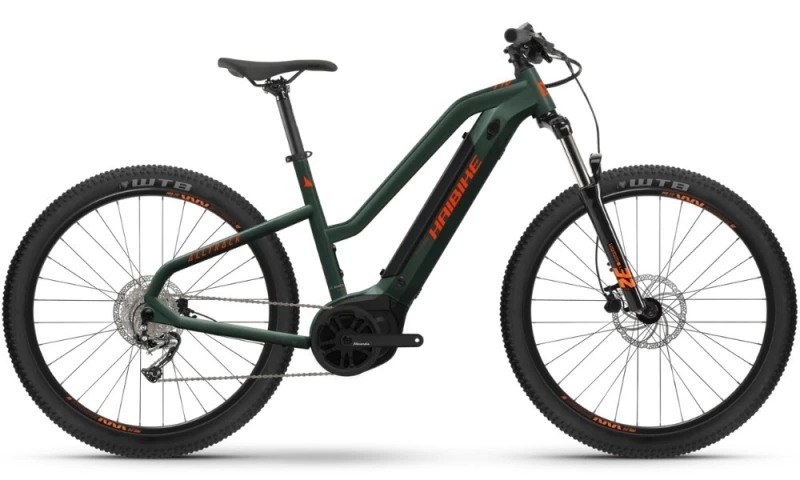 Rower elektryczny Haibike AllTrack oliwkowy