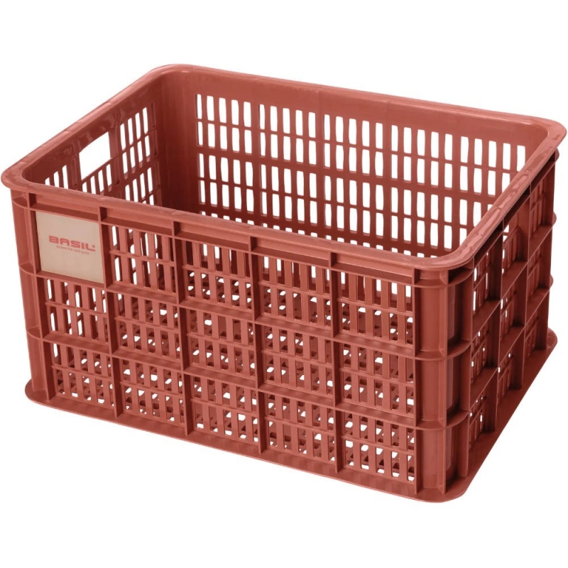 Koszyk na rower Basil Crate czerwony