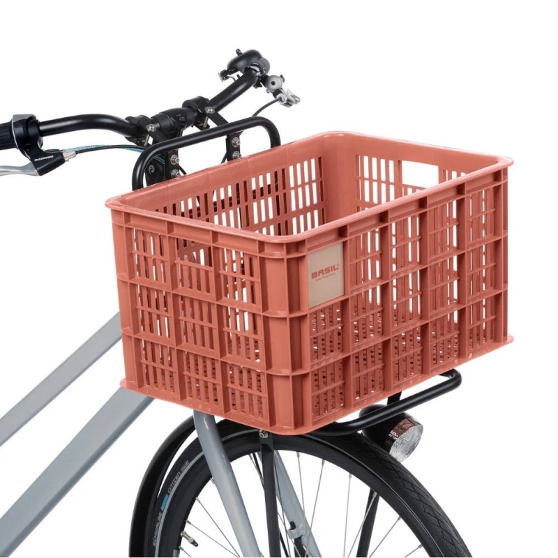 Koszyk na rower Basil Crate czerwony