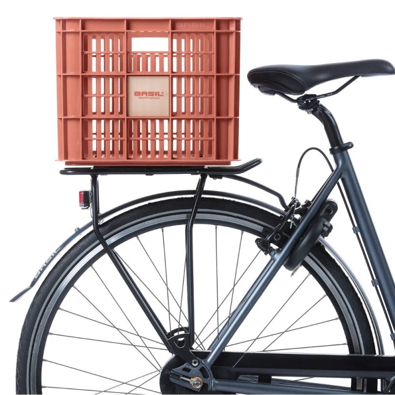 Koszyk na rower Basil Crate czerwony