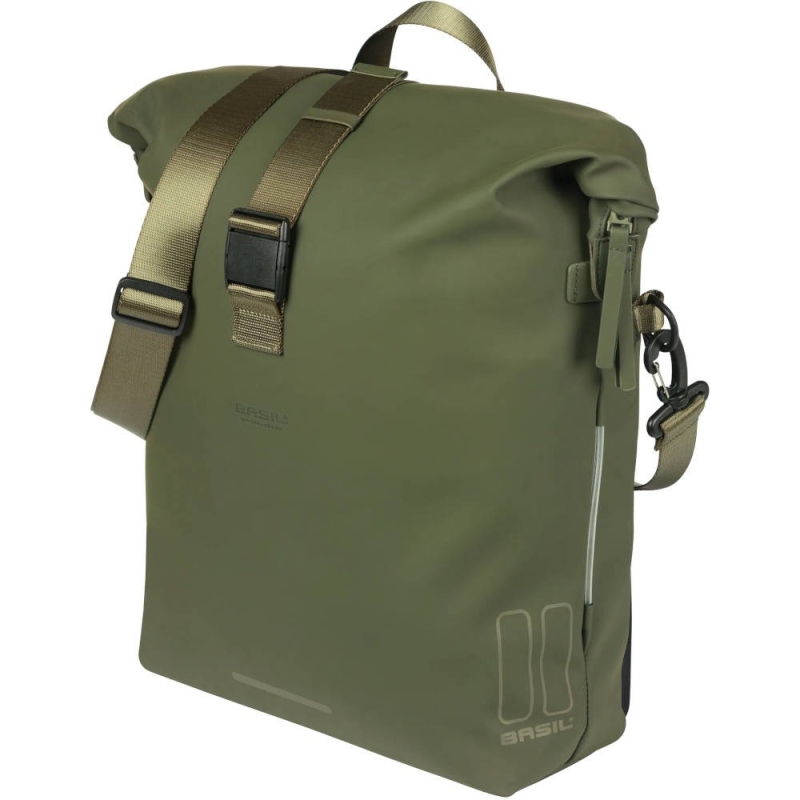Sakwa Basil SoHo MIK Studs oliwkowa