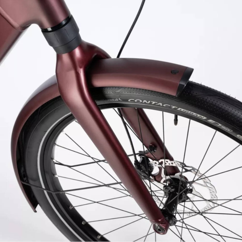 Rower elektryczny Winora iRide Pure R5f Mid red velvet