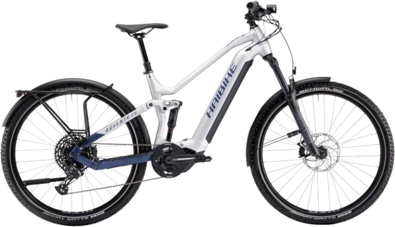 Rower elektryczny Haibike Adventr 9 srebrny