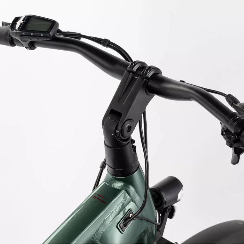 Rower elektryczny Haibike Trekking 5 High oliwkowy 2025