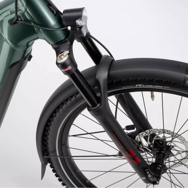 Rower elektryczny Haibike Trekking 5 High oliwkowy 2025