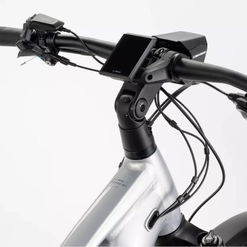 Rower elektryczny Haibike Trekking 7 High szary 2025