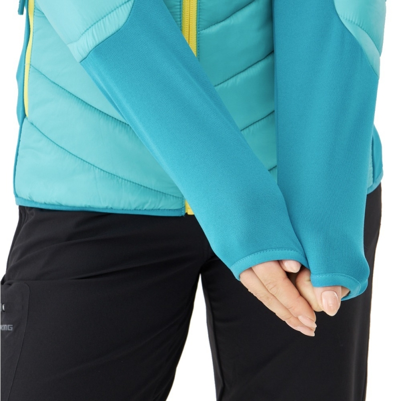 Kurtka damska Viking Becky Warm Pro turkusowa