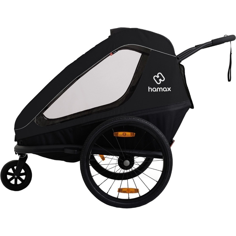 Przyczepka dziecięca Hamax Traveller Twin czarna